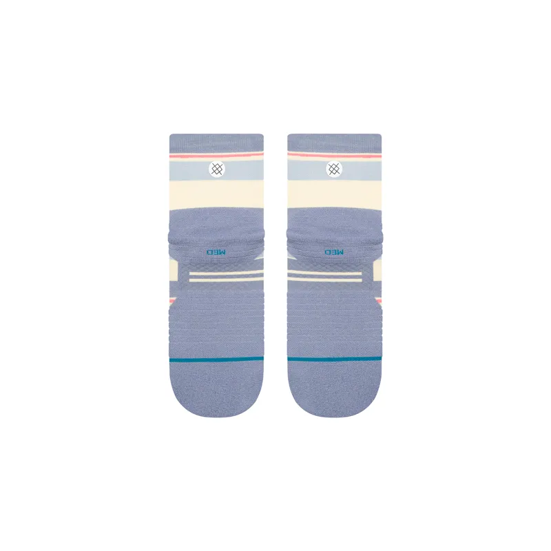 Stance Women's Milo Light Quarter Socks Blue-2