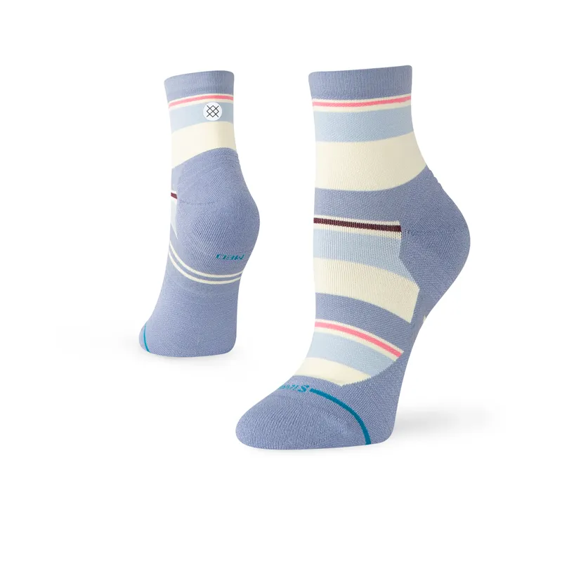 Stance Women's Milo Light Quarter Socks Blue