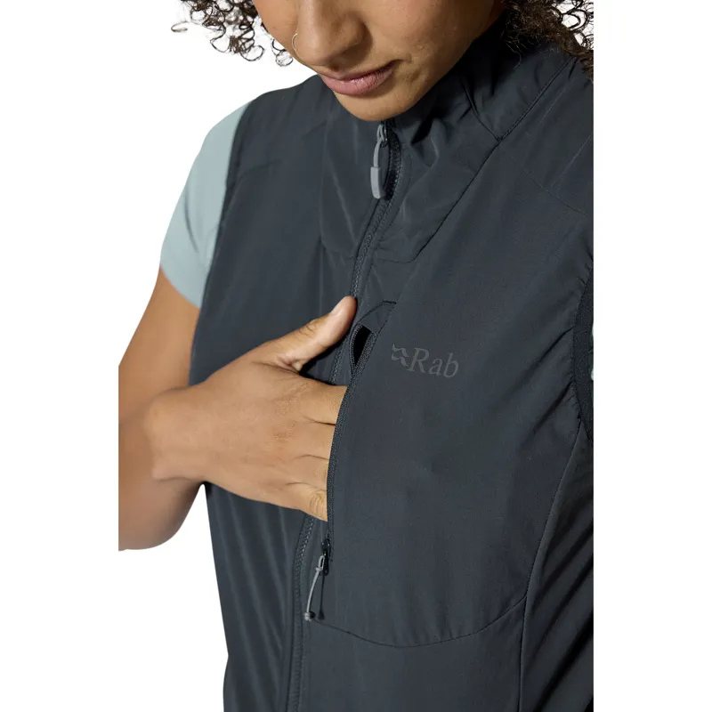 Rab Women's Borealis Vest Beluga-6