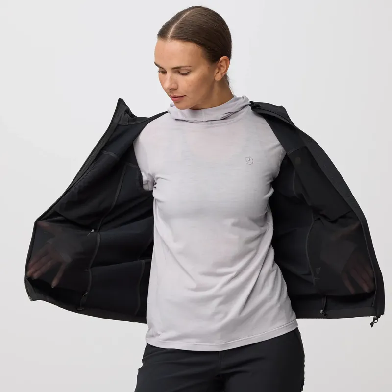 Fjallraven Women's Bergtagen Stretch Jacket Nimbus Blue-4