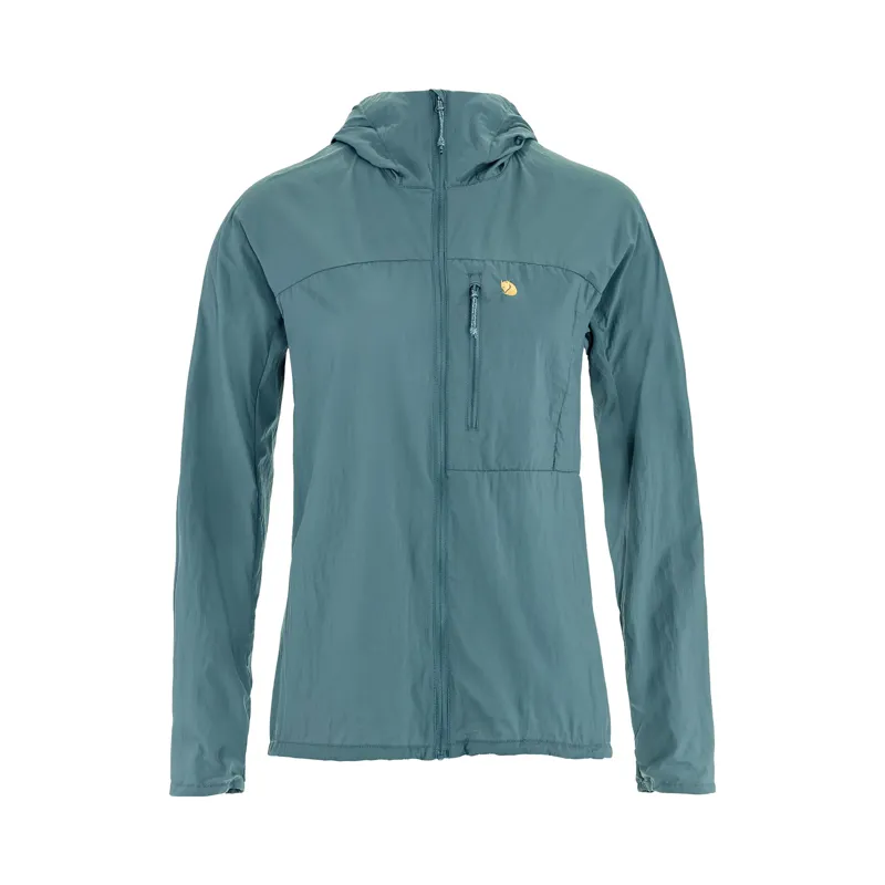 Fjallraven Women's Bergtagen Windshell Jacket Nimbus Blue