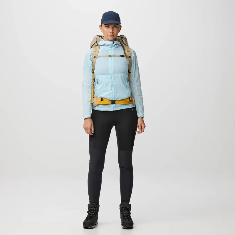 Fjallraven Women's Keb Latt Wind Jacket Mountain Blue-5