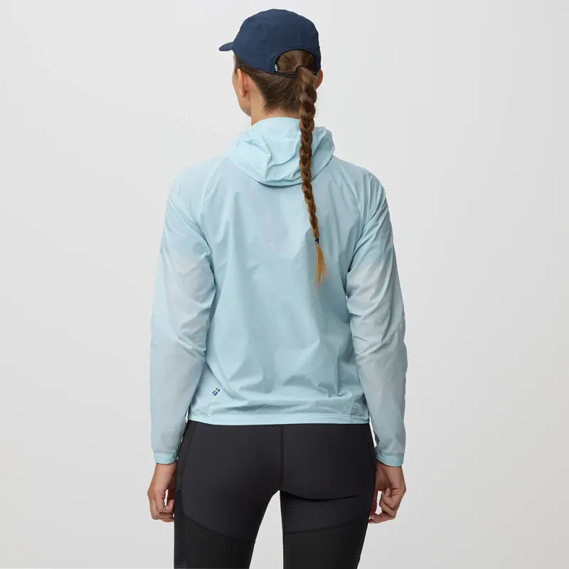 Fjallraven Women's Keb Latt Wind Jacket Mountain Blue-3