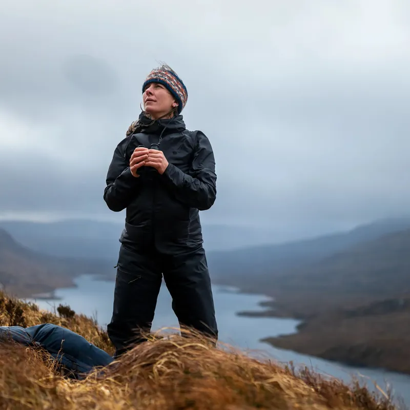 Fjallraven Women's Keb Thermal Wind Jacket Black-8