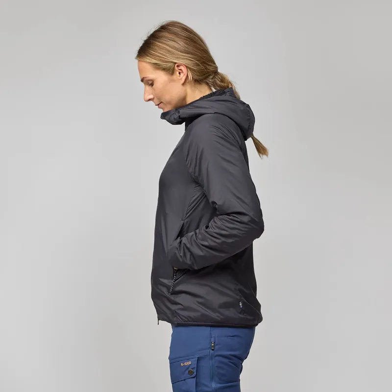 Fjallraven Women's Keb Thermal Wind Jacket Black-4