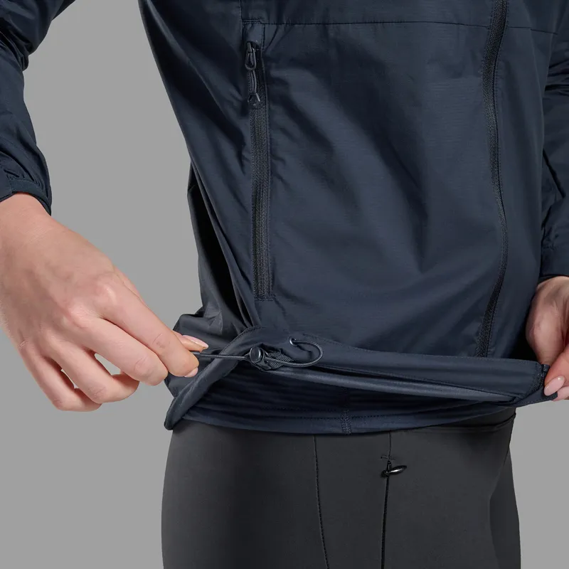 Montane Women's Featherlite Hoodie Eclipse Blue-5