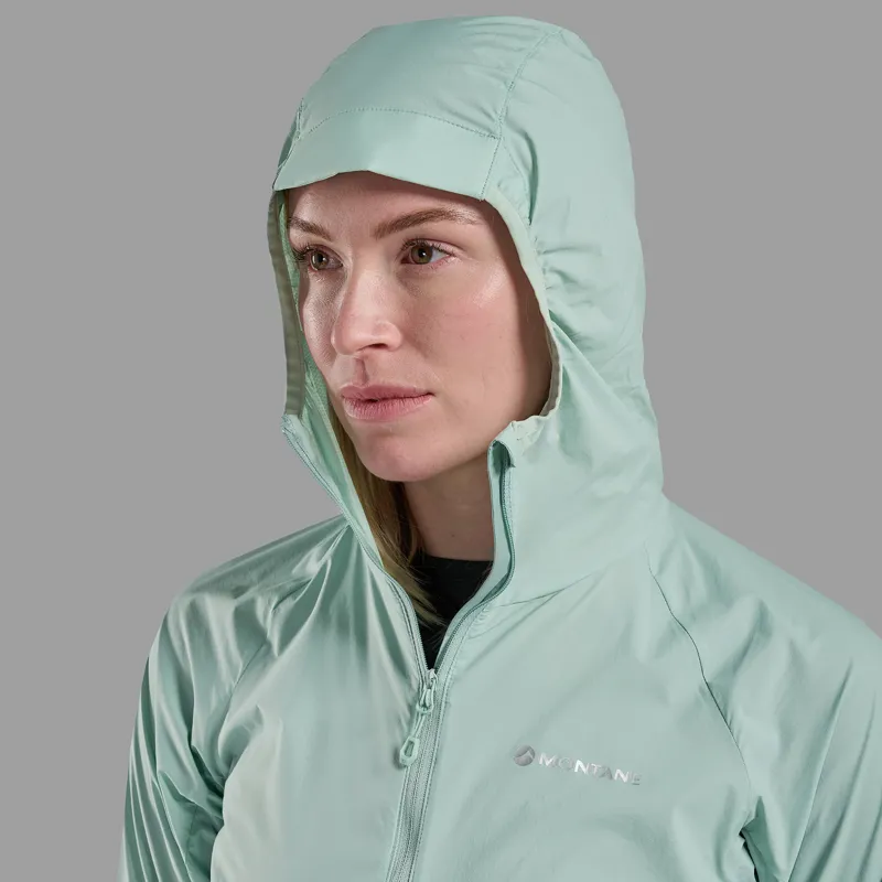 Montane Women's Featherlite Hoodie Sea Mist-4