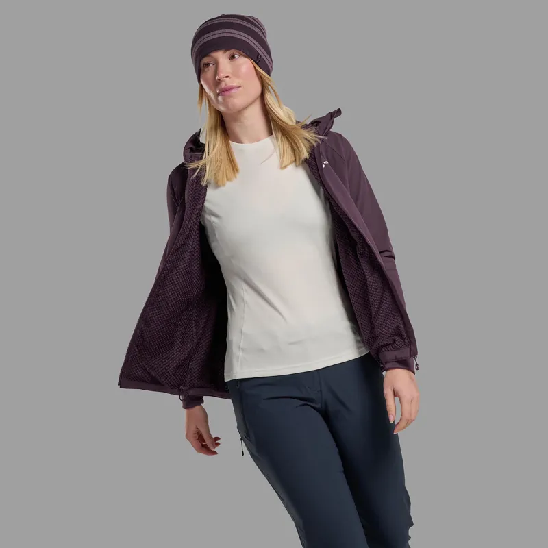 Montane Women's Khamsin Hoodie Mulberry-5