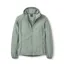  Women's Borealis Hooded Jacket Dark Fig Green