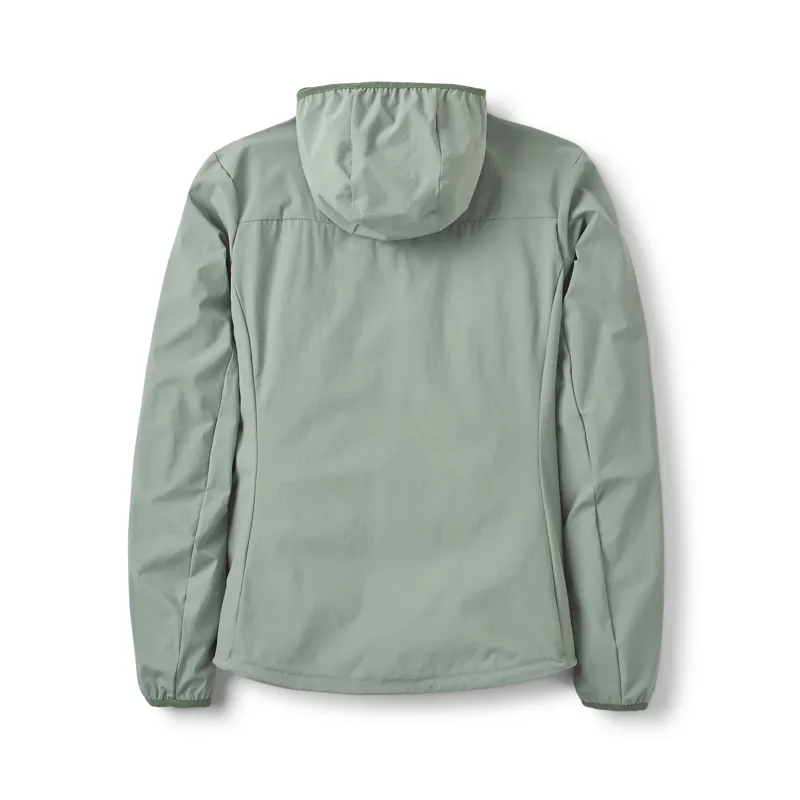  Women's Borealis Hooded Jacket Dark Fig Green-1