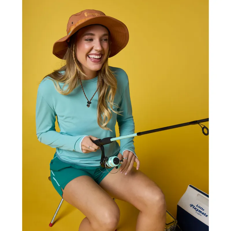 Cotopaxi Women's Sombra Sun Hoodie Tide Pool-6