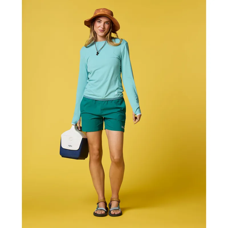 Cotopaxi Women's Sombra Sun Hoodie Tide Pool-5