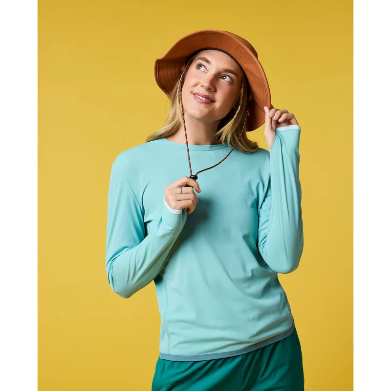 Cotopaxi Women's Sombra Sun Hoodie Tide Pool-4