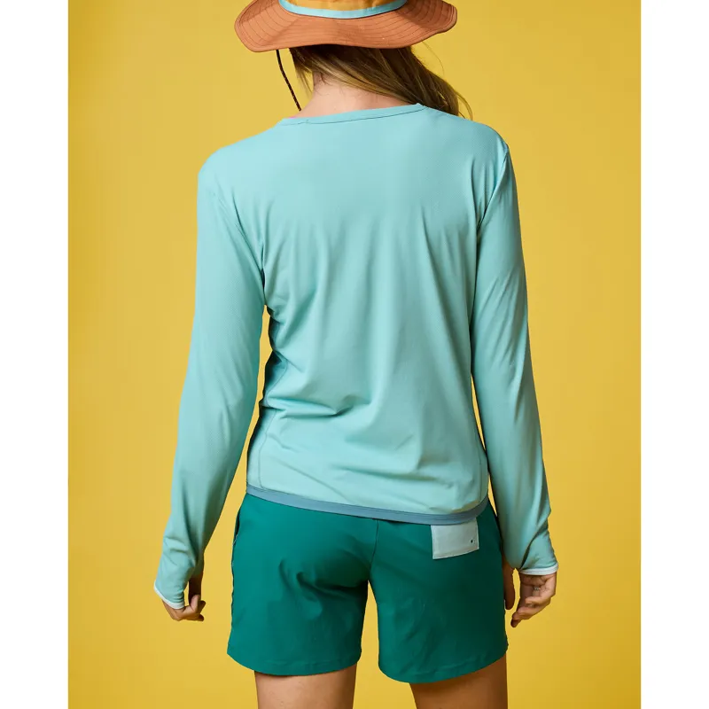 Cotopaxi Women's Sombra Sun Hoodie Tide Pool-3