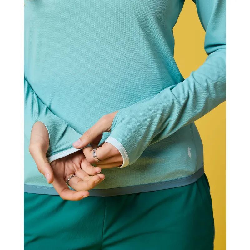 Cotopaxi Women's Sombra Sun Hoodie Tide Pool-2