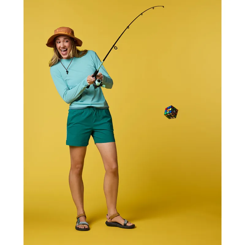 Cotopaxi Women's Sombra Sun Hoodie Tide Pool-1