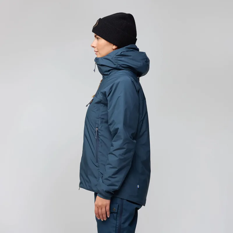 Fjallraven Women's Bergtagen 60 Insulation Jacket Mountain Blue / Mustard Yellow-3