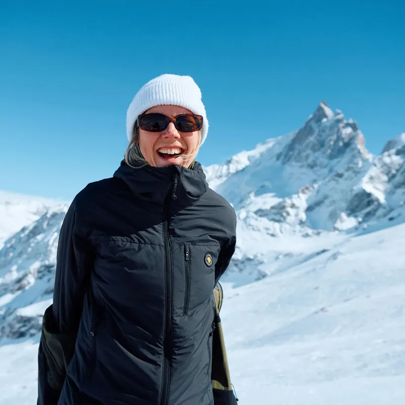 Fjallraven Women's Bergtagen 60 Insulation Jacket Black/ Deep Forest-10