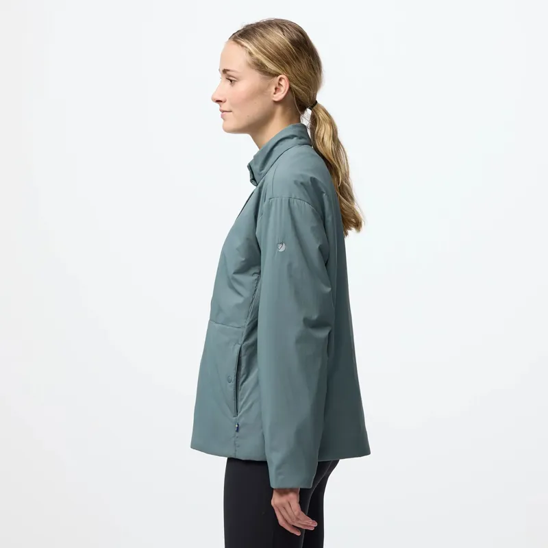 Fjallraven Women's HC Insulated Pullover Jacket Black-3