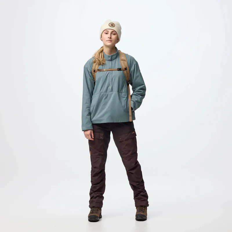 Fjallraven Women's HC Insulated Pullover Jacket Nimbus Blue-9