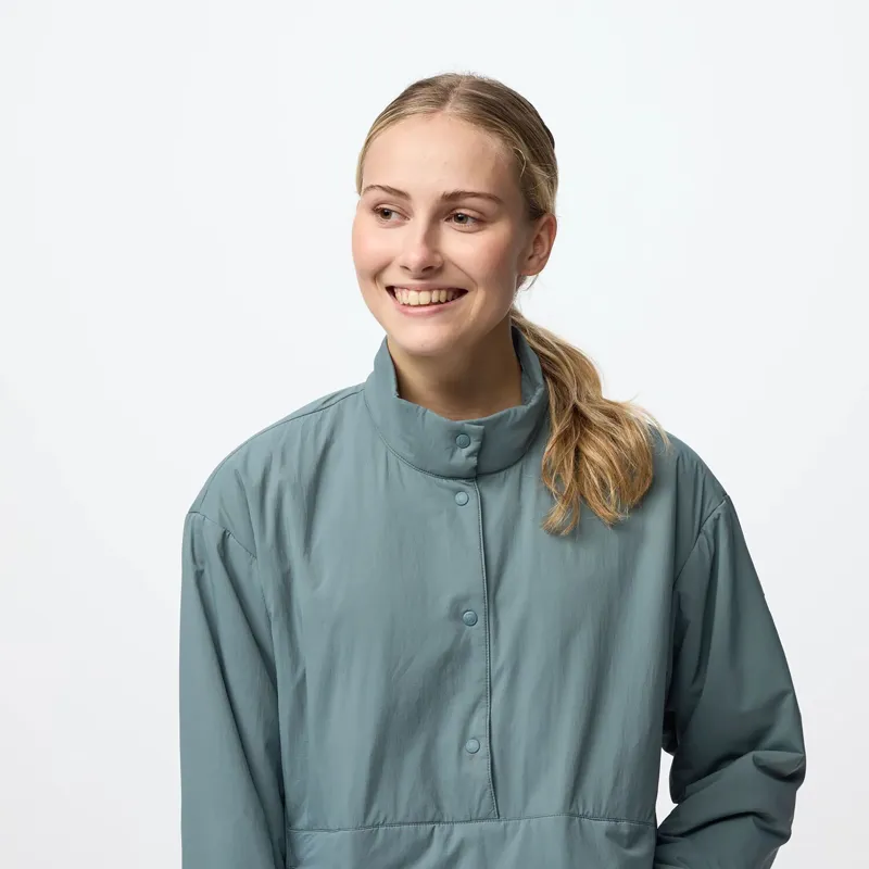 Fjallraven Women's HC Insulated Pullover Jacket Nimbus Blue-5