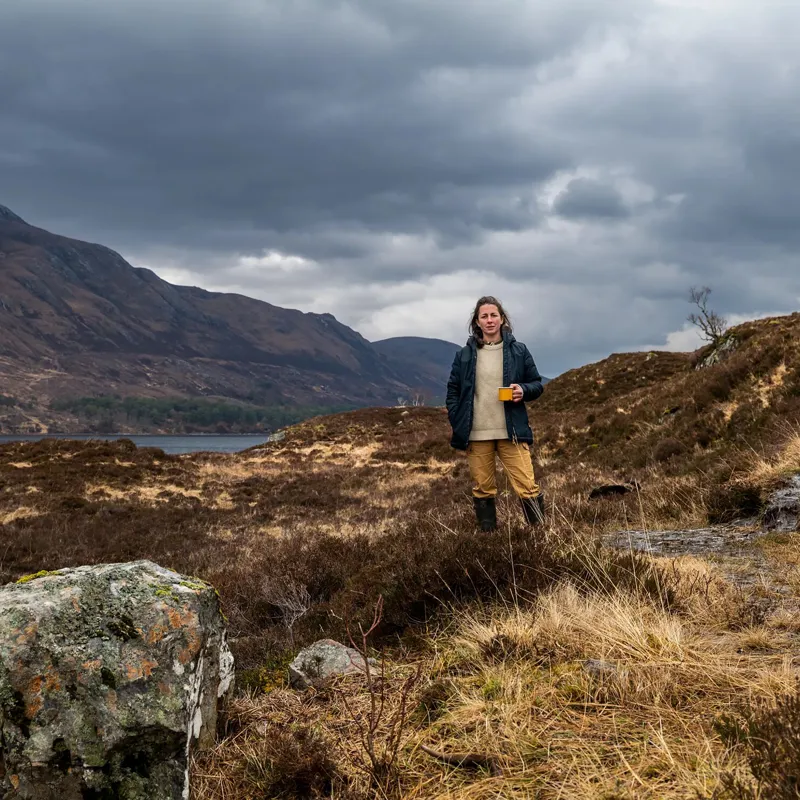 Fjallraven Women's Stina Padded Jacket Dark Navy-10