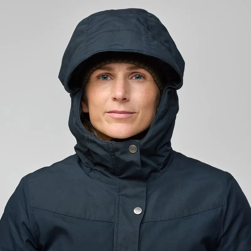 Fjallraven Women's Stina Padded Jacket Dark Navy-5