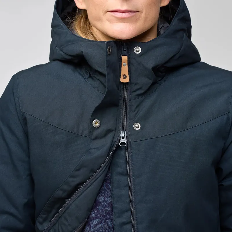 Fjallraven Women's Stina Padded Jacket Dark Navy-7