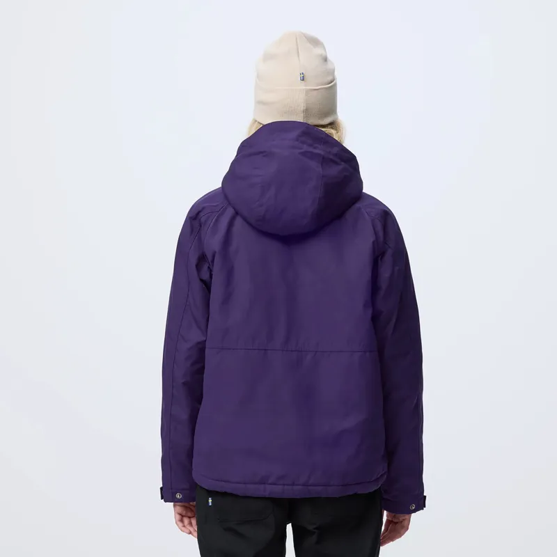 Fjallraven Women's Vardag G-1000 Pile Jacket Fleece-Lined Jacket Green-4