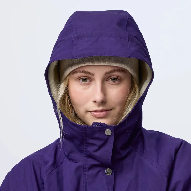 Fjallraven Women's Vardag G-1000 Pile Jacket Fleece-Lined Jacket Green-5
