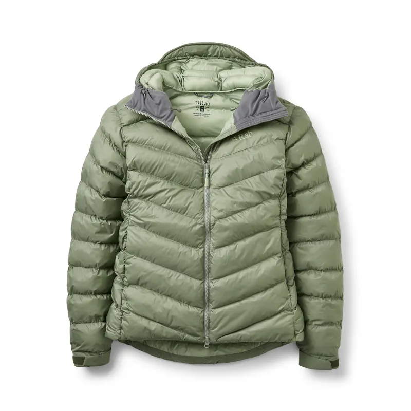 Rab Women's Nebitron Pro Jacket Dark Fig Green