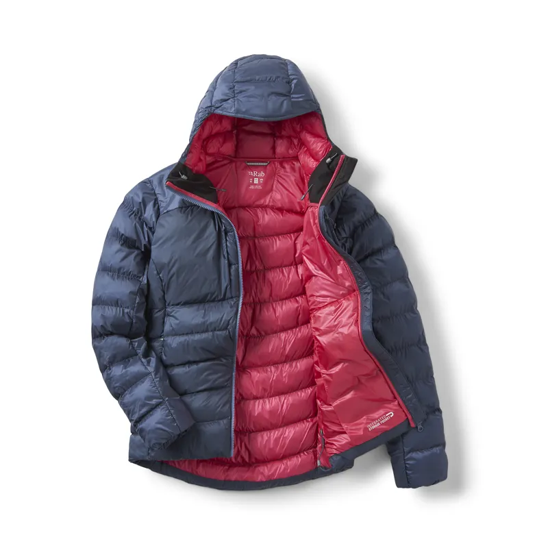 Rab Women's Cirrus Ultra Hoody Steel-2