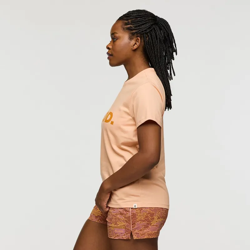 Cotopaxi Women's Do Good T-Shirt Apricot-4