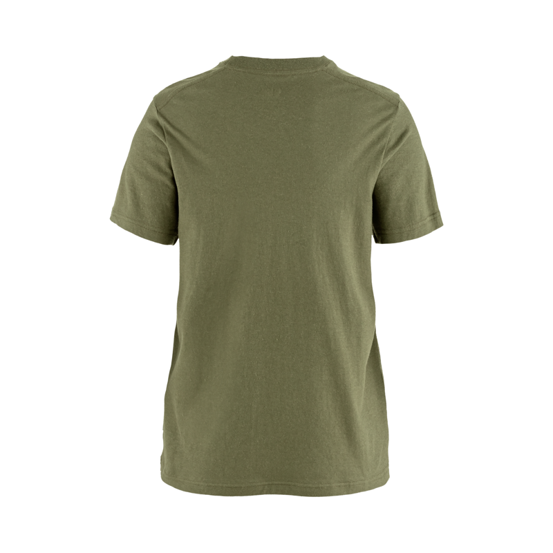 Fjallraven Women's Hemp Blend Out Here T-Shirt Green-1