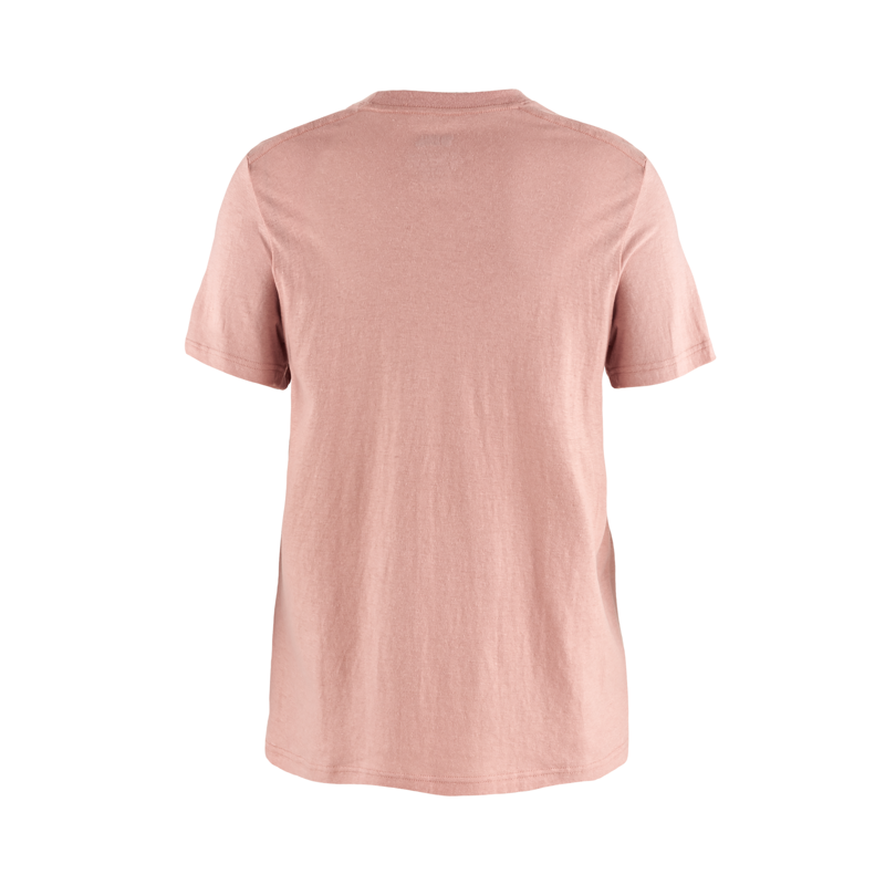 Fjallraven Women's Hemp Blend Out Here T-Shirt Chalk Rose-1