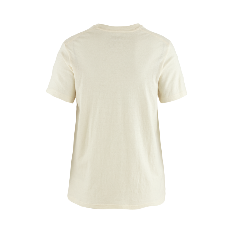 Fjallraven Women's Hemp Blend Out Here T-Shirt Chalk White-1