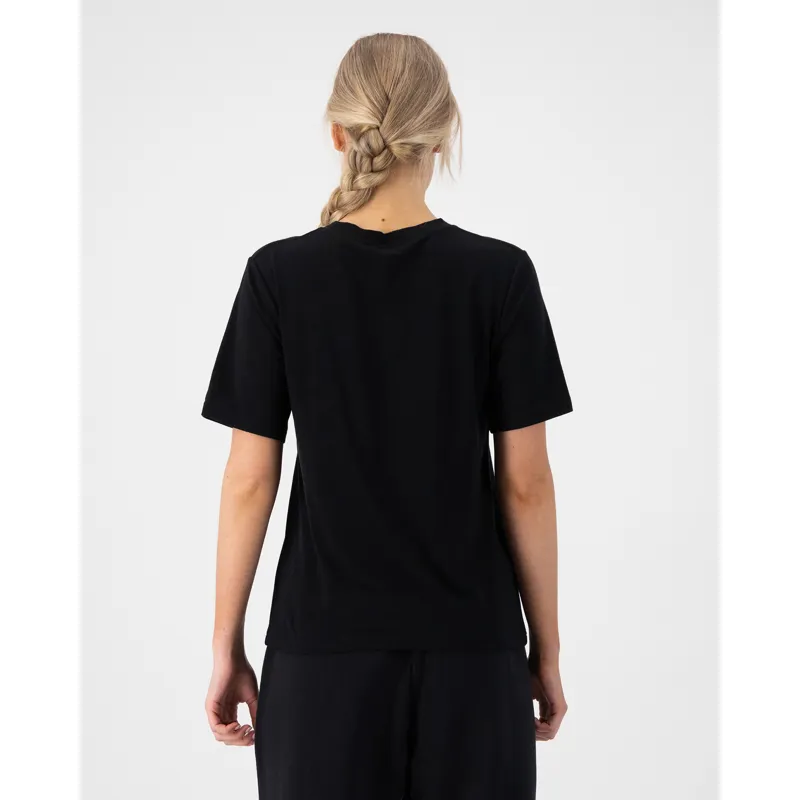Mons Royale Women's Icon Merino T-Shirt Black-2