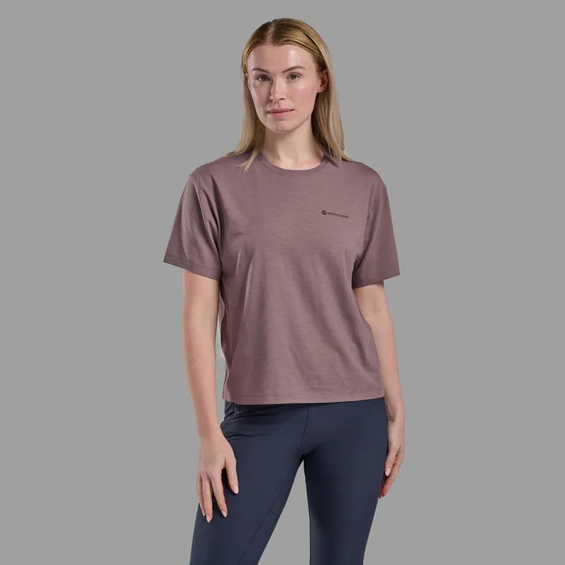 Montane Women's Alhena Mountain 25 T-Shirt Moonscape-3