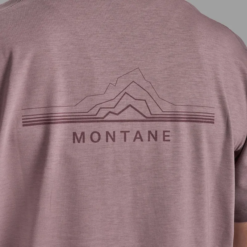 Montane Women's Alhena Mountain 25 T-Shirt Moonscape-5