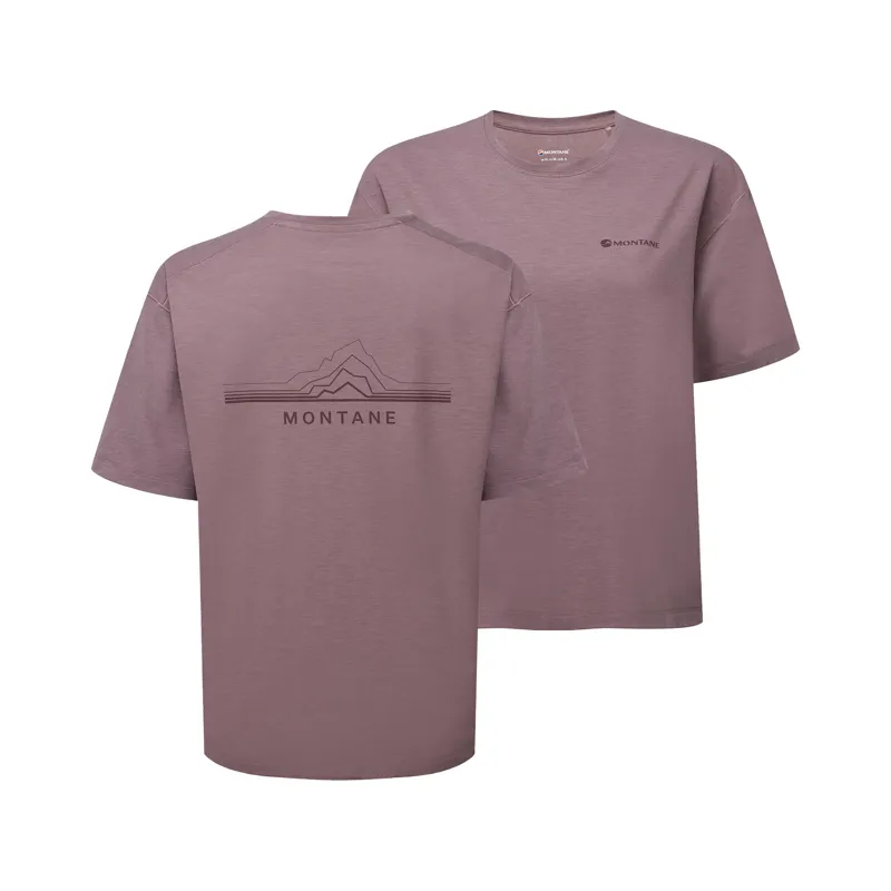 Montane Women's Alhena Mountain 25 T-Shirt Moonscape-2