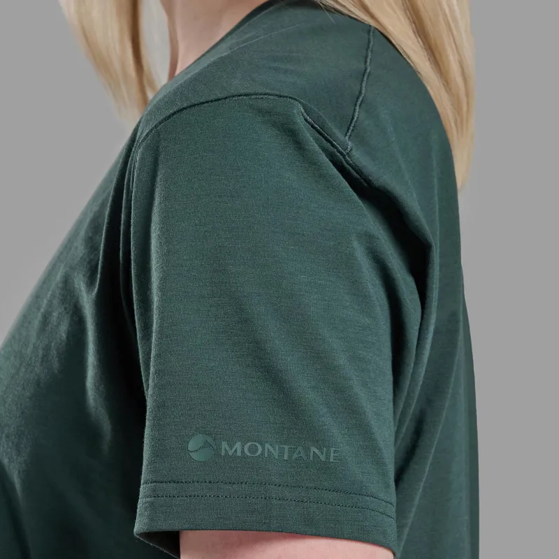 Montane Women's Alhena T-Shirt Deep Forest-2