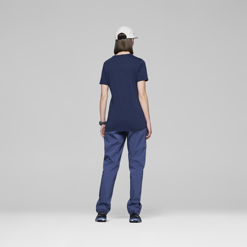 Norrona Women's  Femund Equaliser Merino T-Shirt Indigo-5