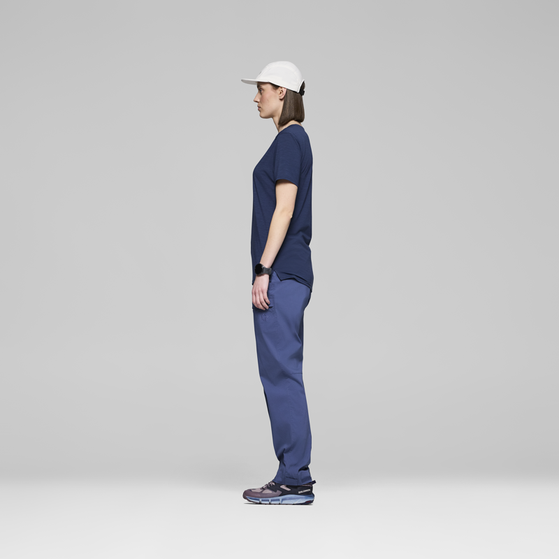 Norrona Women's  Femund Equaliser Merino T-Shirt Indigo-4