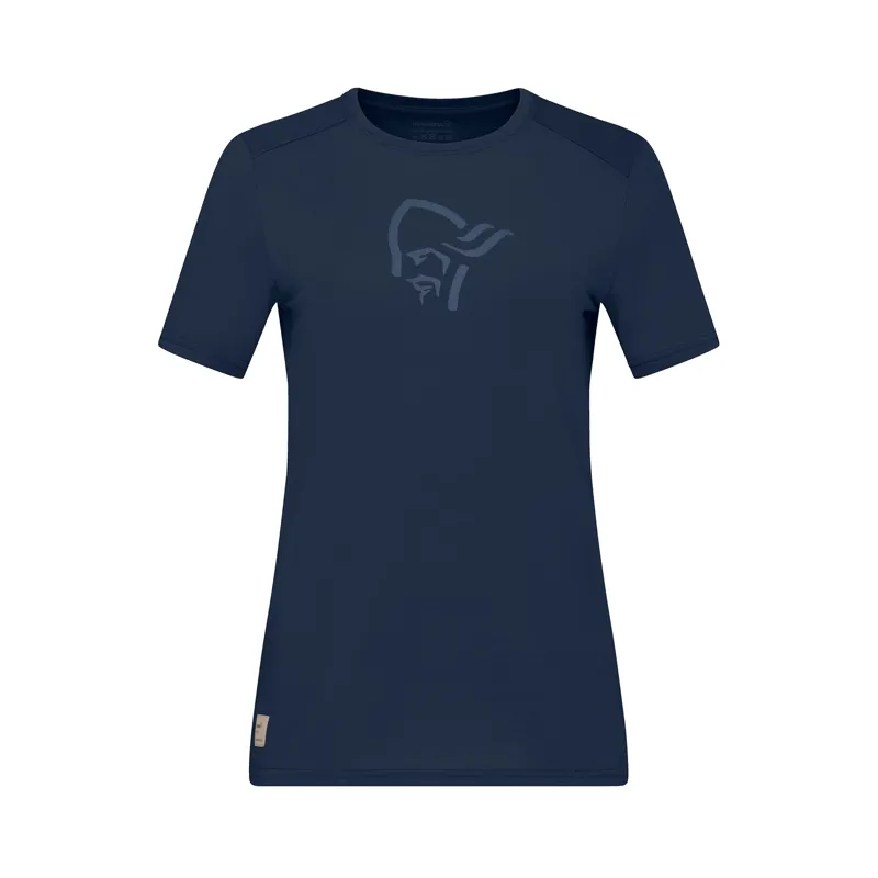 Norrona Women's  Femund Equaliser Merino T-Shirt Indigo