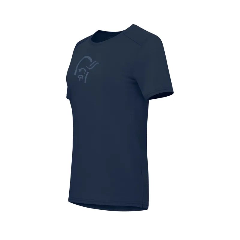 Norrona Women's  Femund Equaliser Merino T-Shirt Indigo-1