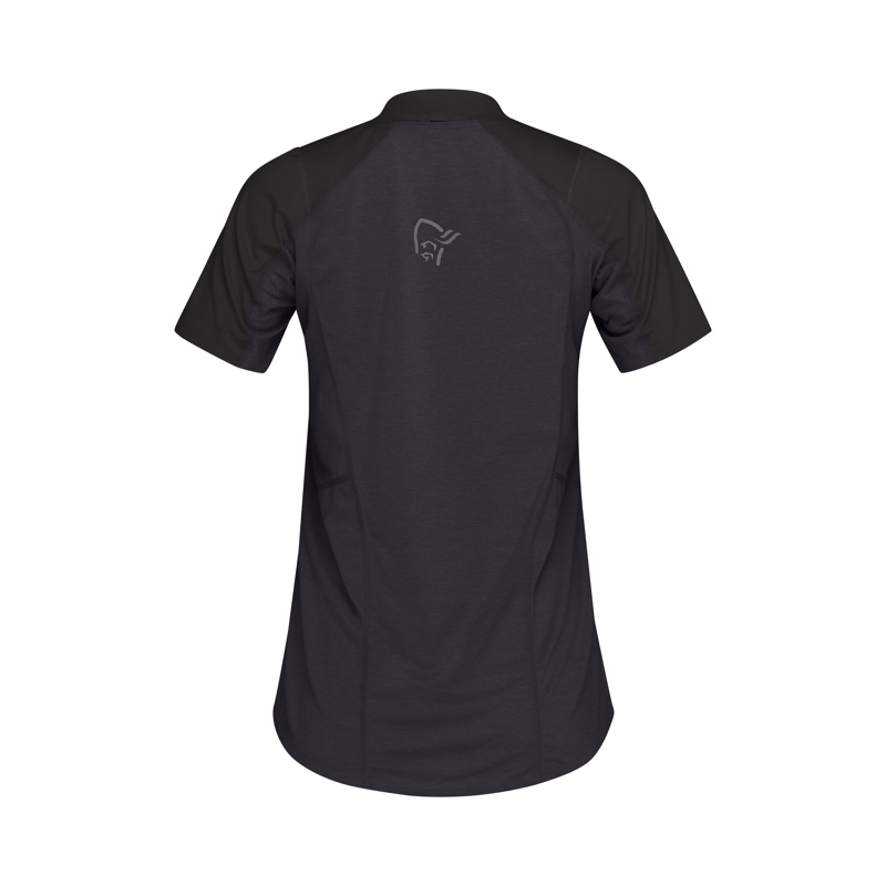 Norrona Women's Senja Equaliser Lightweight T-Shirt Caviar-1