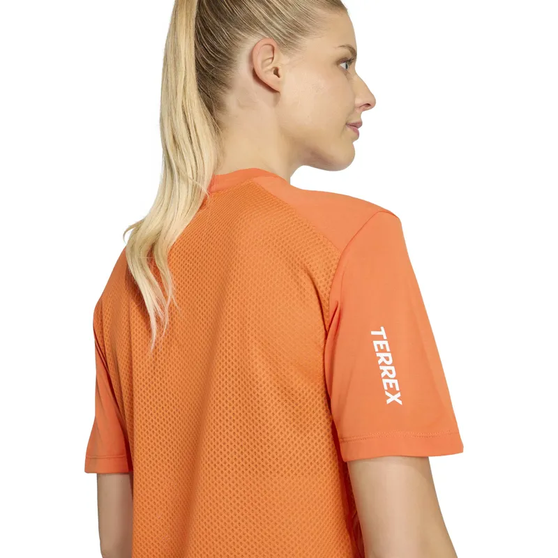 Adidas Women's Xperior T-Shirt Orange-5
