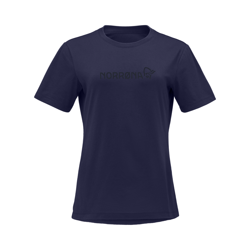 Norrona Women's 29 Cotton  Viking T-Shirt Indigo
