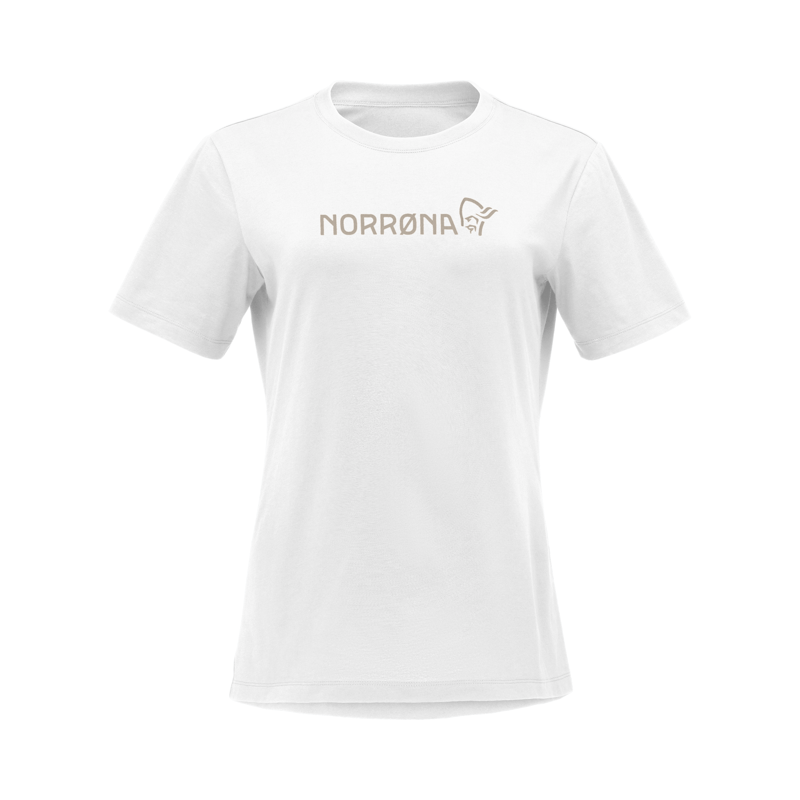 Norrona Women's 29 Cotton Viking T-Shirt White