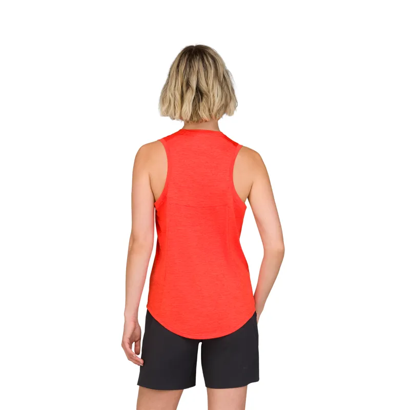 Norrona Women's Senja Equaliser Tank Top Adrenalin Red-4